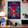 Rematch In Super Bowl LVIII Las Vegas Kansas City Chiefs Vs San Francisco 49ers Matchup Home Decor Poster Canvas