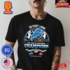 Detroit Lions NFC Champions 2024 Super Bowl LVIII Las Vegas Bound Logo Premium Unisex T-Shirt