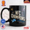 Detroit Lions Defeats San Francisco 49ers Become 2024 NFC Championship Champions NFL Playoffs On Jan 28 2024 At Levi Stadium Skyline Detroit City Mug