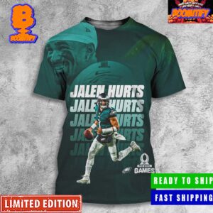 Jalen Hurt From Philadelphia Eagles Has Been Named To The NFL Pro Bowl Games 2024 All Over Print Shirt