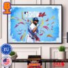 MLB The Show 24 Toronto Blue Jays Vladimir Guerrero Jr Athlete Game Cover Home Decor Poster Canvas
