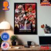 Rematch In Super Bowl LVIII Las Vegas Kansas City Chiefs Vs San Francisco 49ers Matchup Home Decor Poster Canvas