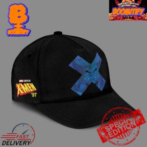 Beast X-Men 97 Promotional Art X Logo Classic Cap Hat Snapback
