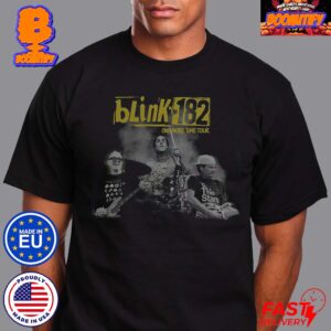 Blink 182 One More Time Tour 2024 Band Members Vintage T-Shirt