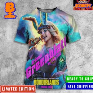 Borderlands Movie Ariana Greenblatt As Tiny Tina Special In Her Own Explosive Way Character Poster All Over Print Shirt