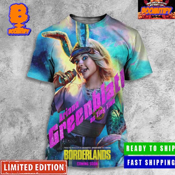 Borderlands Movie Ariana Greenblatt As Tiny Tina Special In Her Own Explosive Way Character Poster All Over Print Shirt