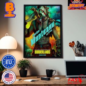 Borderlands Movie Florian Munteanu As Krieg His Name Is Krieg Character Home Decor Poster Canvas