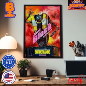 Borderlands Movie Jack Black As Claptrap Please Clap For Claptrap Character Home Decor Poster Canvas