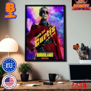 Borderlands Movie Jamie Lee Curtis As Dr Tannis Her Brain May Save Your Life Character Home Decor Poster Canvas