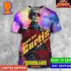 Borderlands Movie Jamie Lee Curtis As Dr Tannis Her Brain May Save Your Life Character Official Poster Two Sides 3D Shirt