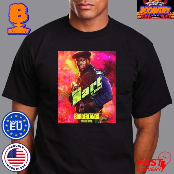 Borderlands Movie Kevin Hart As Roland Character Poster Classic T-Shirt