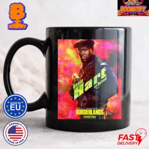 Borderlands Movie Kevin Hart As Roland Character Poster Coffee Ceramic Mug