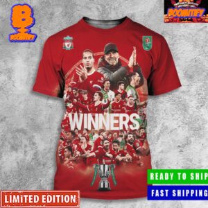 Congrats Liverpool FC The Carabao Cup Winners 10 Times 2024 Poster All Over Print Shirt