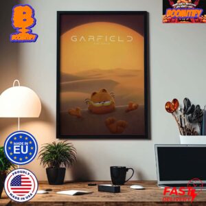 Dune Inspired Poster For Garfield Funny Garfield The Movie In Theaters On May 24 Home Decor Poster Canvas