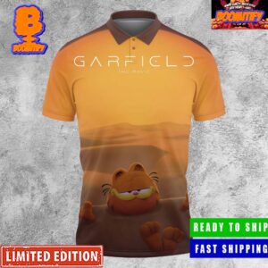 Dune Inspired Poster For Garfield Funny Garfield The Movie In Theaters On May 24 Polo Shirt