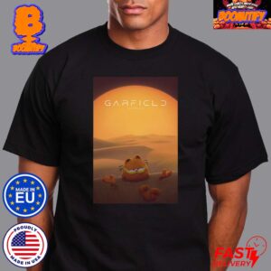 Dune Inspired Poster For Garfield Funny Garfield The Movie In Theaters On May 24 Unisex T-Shirt