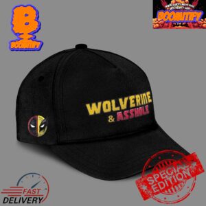 Funny Hugh Jackman Fixed The Deadpool 3 Logo To Wolverine And Asshole Classic Cap Hat Snapback