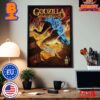 Godzilla x Kong The New Empire Team Godzilla Funny Decor Poster Canvas