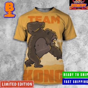Godzilla x Kong The New Empire Team Kong Funny All Over Print Shirt