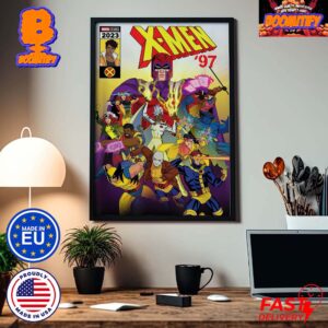 HQ X-Men 97 Promotional Art Marvel Studios 2023 Home Decor Poster Canvas