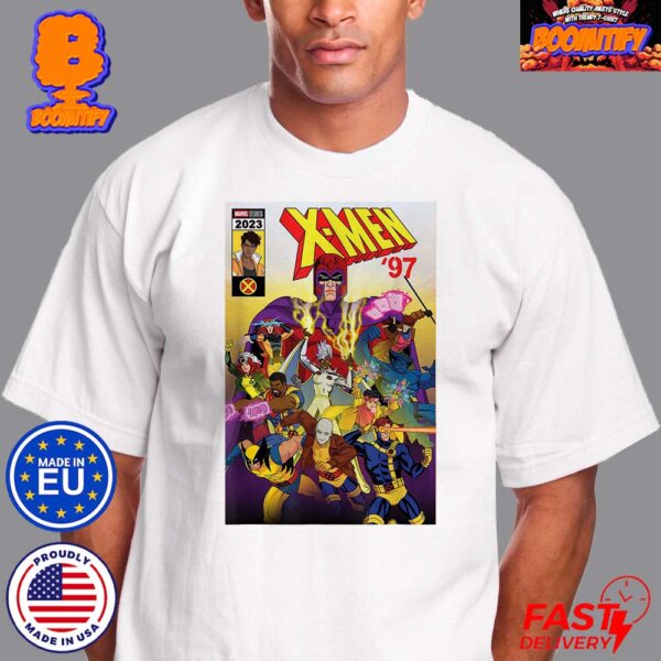 HQ X-Men 97 Promotional Art Marvel Studios 2023 Unisex T-Shirt