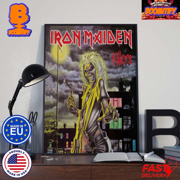 Iron Maiden Killers Hatchets At The Ready For Music Monday Home Decorations Poster Canvas