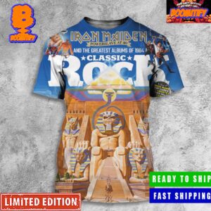 Iron Maiden Powerslave At 40 And The Greatest Albums Of 1982 Classic Rock Mag Cover All Over Print Shirt