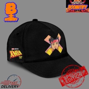 Jubilee X-Men 97 Promotional Art X Logo Classic Cap Hat Snapback