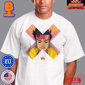 Jubilee X-Men 97 Promotional Art X Logo Unisex T-Shirt