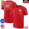 Kansas City Chiefs Fanatics Branded Super Bowl LVIII Champions Counting Points Score Two Sides Print Classic T-Shirt
