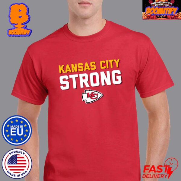 Kansas City Chiefs Strong An Emergency Response Fund Supporting Unisex T-Shirt