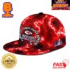 Kansas City Chiefs 2024 Super Bowl LVIII Champions Team Helmet With Team Signatures Red And Black Classic Cap Hat Snapback