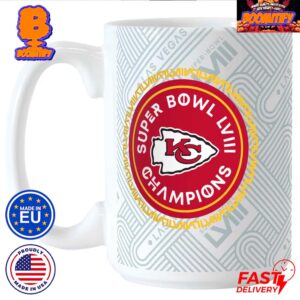 Kansas City Chiefs Super Bowl LVIII Champions Roster Ceramic Mug