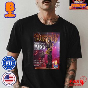 Kiss End Of The Road Beginning Of A New Era On The Worlds Heaviest Heavy Metal Magazine Burrn The March Issue Cover Unisex T-Shirt