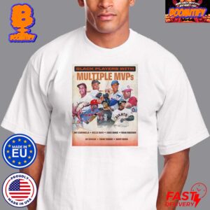 MLB Black Players With Multiple MVPs Vintage T-Shirt