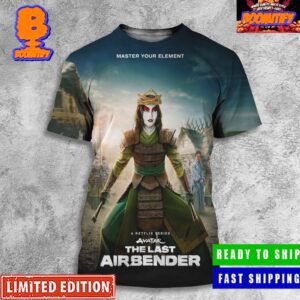 Maria Zhang As Suki on the new poster for Avatar The Last Airbender All Over Print Shirt