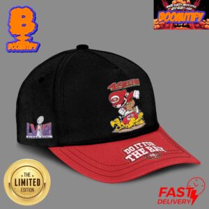 Mario San Francisco 49ers Stomps On Kansas City Chiefs Super Bowl LVIII Do It For The Bay Unisex Cap Hat Snapback