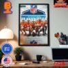 Maryland Terrapins Footballl 2024 NFL Combine From February 29 to March 3 2024 Home Decor Poster Canvas