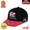 Patrick Mahomes Baby Yoda 2024 Super Bowl LVIII Champions Team Signatures Red And Black Classic Cap Hat Snapback