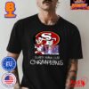 Kansas City Chiefs Super Bowl LVIII Champions NFL Logo For Football Fans Unisex T-Shirt