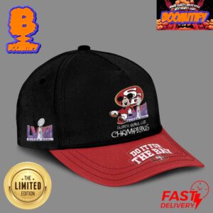 Mickey Mouse San Francisco 49ers Super Bowl LVIII Champions NFL Football Do It For The Bay Classic Cap Hat Snapback