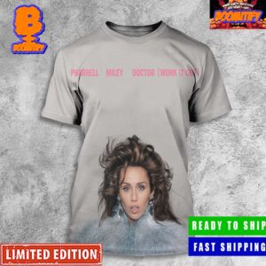 Miley Cyrus Unveils Cover Artwork For Pharrell Williams Collaboration Doctor Work It Out All Over Print Shirt