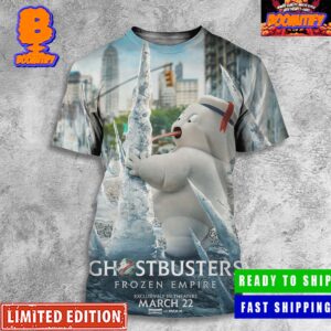 Mini Pufts In Ghostbusters Frozen Empire Characters Poster In Theaters March 22 All Over Print Shirt