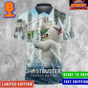 Mini Pufts In Ghostbusters Frozen Empire Characters Poster In Theaters March 22 Polo Shirt