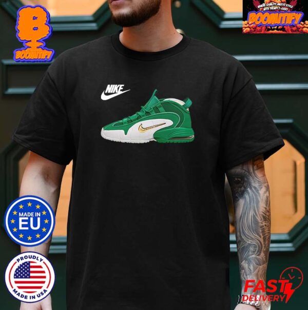 Nike Air Max Penny 1 Stadium Green Sneaker Gift For Fans Unisex T-Shirt