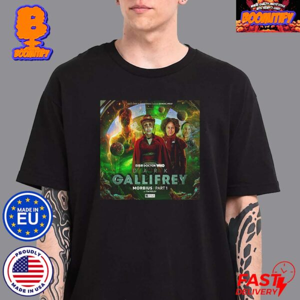 Official Poster Doctor Who Dark Gallifrey Morbius Part One Audio Drama Collection Classic T-Shirt