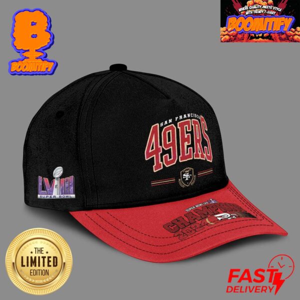 San Francisco 49ers NFL Football Super Bow LVIII Vintage Logo Unisex Cap Hat Snapback