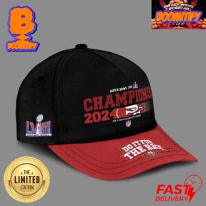 San Francisco 49ers Super Bowl LVIII In Vegas Champions 2024 Logo Do It For The Bay Unisex Cap Hat Snapback