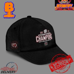 South Carolina Gamecocks 2024 Sec Women’s Basketball Regular Season Champions Locker Room Classic Cap Hat Snapback