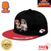 Mario Kansas City Chiefs Stomps On San Francisco 49ers Super Bowl LVIII With Team Signatures Red And Black Classic Cap Hat Snapback